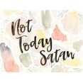 thumbnail image 2 of Marshall, Laura 24x19 White Modern Wood Framed Museum Art Print Titled - Meadow Breeze VI Not Today Satan, 2 of 4