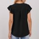 thumbnail image 4 of Blusa elegante informal con volantes en las mangas y cuello en V texturizado para mujer - Top de verano para el trabajo, 4 of 7
