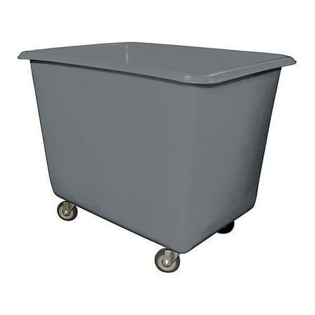 Royal Basket Trucks Cube Truck,1/2 cu. yd.,600 lb. Cap,Gray G12-GRX-PGA-4UNN