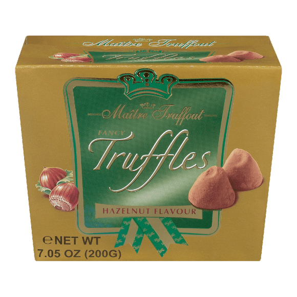 Maitre Truffout Gold Truffles Hazelnut, 200g