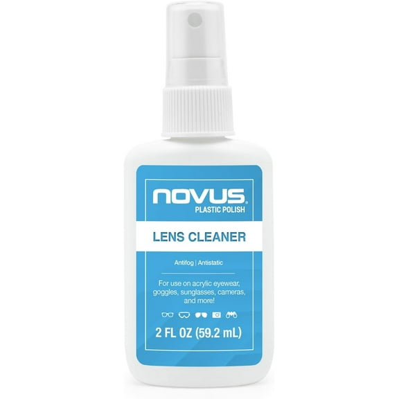 Novus Plastic Polish | Lens Cleaner | Apply on Glasses, Goggles, Camera Lenses, Binoculars, and More