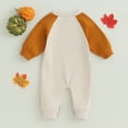 thumbnail image 7 of Baby Boy Girl Halloween Outfit Pumpkin Long Sleeve Romper Jumpsuit Cute Halloween Baby Costume Newborn Infant Fall Clothes, 7 of 7