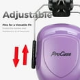 thumbnail image 2 of czcpp-2 Protections Auditives, Coussinets Antibruit, Défense Auditive pour Tir au Pistolet, NRR 28dB Écouteurs Antibruit pour Enfants Adultes Autisme - Noir/violet, 2 of 4