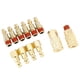 thumbnail image 5 of Conector de montaje rápido de hierro Chapado en latón neumático, acoplador rápido NPT de 1/4 pulgadas, 12 Uds., 5 of 8