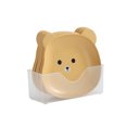 thumbnail image 2 of YAOMOBB Easy-to-clean Snack Plate 1 Set Snack Plate Bear Shape Snack Tray Storage Holder Multi Use Tableware Home Bear Graphics, 2 of 7