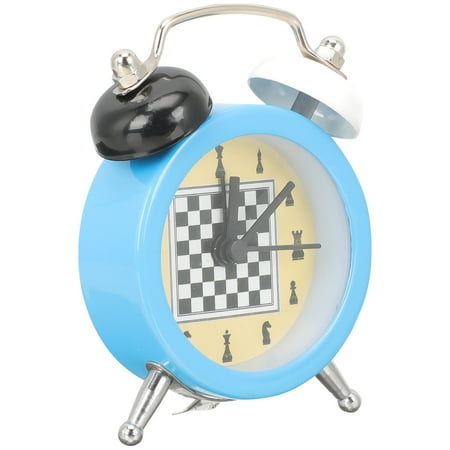 WEAVILUX Practical Battery Operated Chess Clock Alarm for Bedroom and Study Room