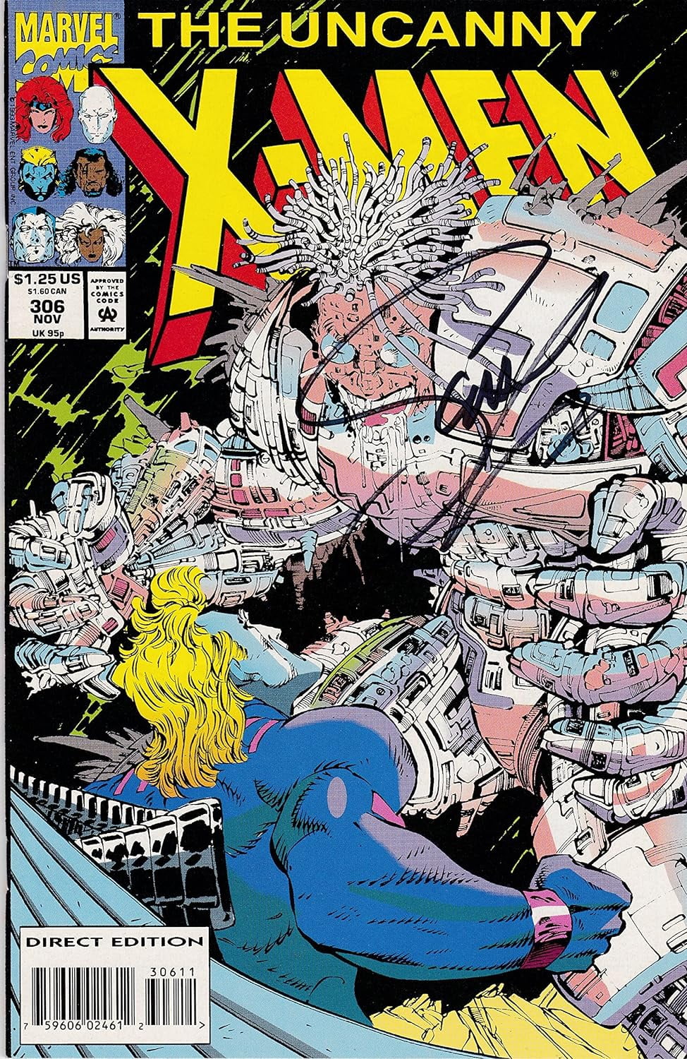 X-Men #306 Signed Scott Lobdell