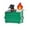 C, variant on Fred Desk Dumpster Pencil Holder with 100+ Flame Note Cards, 3-Compartment Organizer for Office Supplies