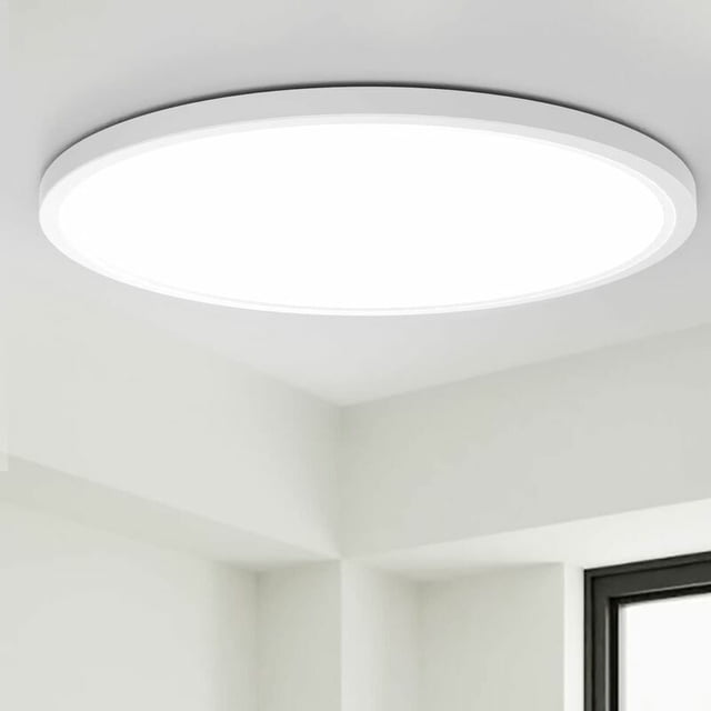 Plafón LED de 20W para baño, luz blanca, resistente al agua, lámpara de techo para baño, dormitorio, cocina, balcón, Ø232cm JAMW Sencillez