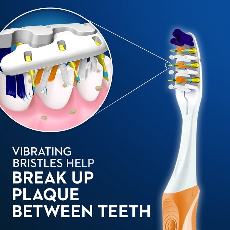 Oral-B Pulsar Expert Clean Battery Powered Toothbrush Soft 4 Count Oral-B Pulsar Expert Clean Battery Powered Toothbrush Soft 4 Count