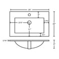 thumbnail image 4 of American Imaginations 25-in. W Ceramic Top SetAI-22294, 4 of 6