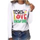 thumbnail image 1 of Blusa divertida de moda para mujer, camisetas de manga larga con cuello redondo y estampado divertido para el día del maestro Pompotops  gfhjh2981, 1 of 7
