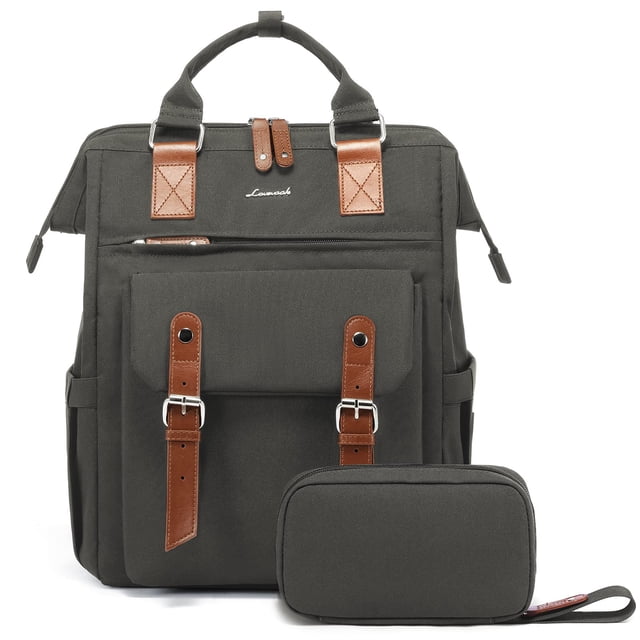 Mochila para portátil LOVEVOOK para mujer, trabajo y viajes de 15.6 pulgadas