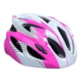 thumbnail image 3 of Casco de bicicleta para niños, ajustable, de moda, para ciclismo al aire libre. blanco y rosa, 3 of 8