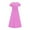 Pink, variant on Isvgxsz New Summer Dresses for Girls Short Sleeve Print Kids Dresses Girls Round Neck a Line Dresses for Kids with Pocket Soft Comfort Loose Long Dresses Easter Dresses Beige 9-10 Years(150)