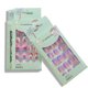 thumbnail image 3 of 24 piezas en caja con estampado de osos para manicura de niños grandes, protección del medio ambiente, material ABS, uñas postizas no tóxicas e inofensivas, 3 of 6