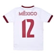 thumbnail image 2 of Playera Selección Nacional Talla 4 Cuello V México Blanco para Niño, 2 of 4