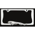 thumbnail image 2 of Jaguar Chrome License Frame.  Free Screw Caps Included, 2 of 2