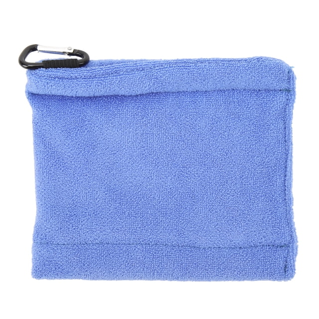 Toallas de golf Paño de limpieza de golf de microfibra portátil multiusos suave de alta absorción de agua para palos de golf de pelota azul YUNYI BRAND Deportes