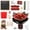 Red, variant on Kicpot 2026 Graduation Gifts for Money Bouquet Kit DIY Flower Bouquet Kit Class of 2026 DIY Money Gift Ideas for Middle High School College