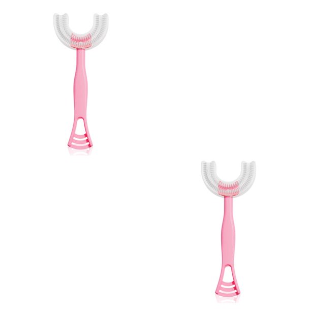 Naiovety Cepillo de para bebé ergonómico de doble cara de silicona de 360 grados, cepillo de Manual en forma de U, cuidado Type6 NO6 Naiovety CBP088540