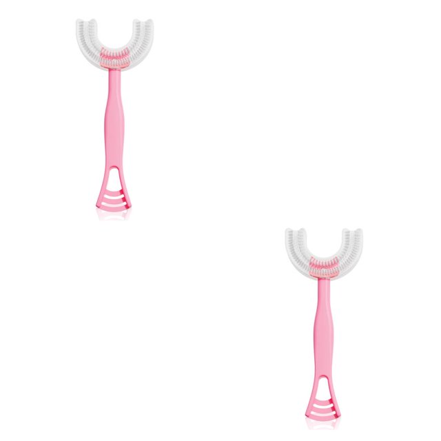 Advancent Cepillo de para bebé ergonómico de doble cara de silicona de 360 grados, cepillo de Manual en forma de U, cuidado Type6 NO6 Advancent CBP088540