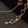 thumbnail image 3 of Gold Necklace - Simple Geometric Circle Necklace Statement, 3 of 5