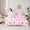 Pink 08, variant on Feelyou Bowknot Cherry Child Twin Bedding Sets 7-Piece, Girly Pink Ribbon Bow Bedding Comforter Set, Kawaii Cute Cartoon Reversible Sheet Sets, Ultra Soft Home Decor