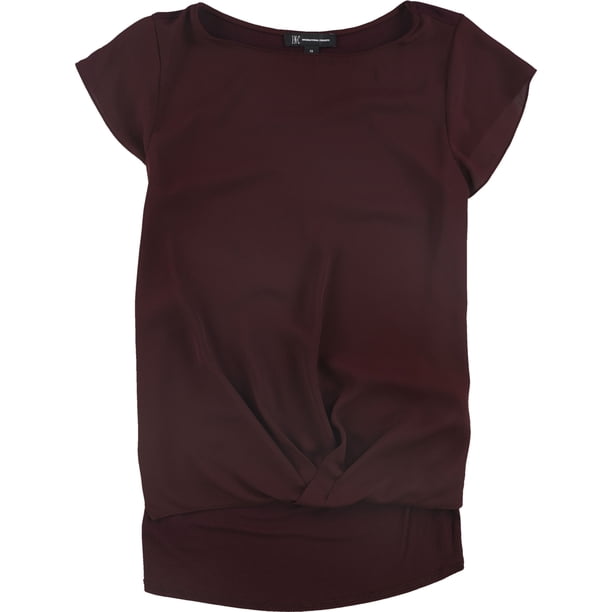 INC Blusa para mujer, color rojo, XL