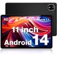 thumbnail image 1 of DOOGEE T30E Tablet 11 Pulgadas, Android 14 Tablet 8000mAh, Dual 4G LTE + WiFi(2.4GHz/5GHz),Tableta 128GB/Octa Core/Cámara5+13/WidevineL1/OTG/BT5.0/Type-C/3.5mm Jack Negro, 1 of 5