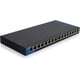 thumbnail image 2 of Linksys Business 16-Port Network Switch (Unmanaged Gigabit Ethernet Switch/16-Port PoE Switch) Linksys LGS116P, 2 of 2