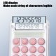 thumbnail image 5 of Calculadora de escritorio de 8 dígitos con botones grandes de caramelo | Diseño transparente y atractivo para estudiantes y la escuela | Mini calculadora portátil para oficina y hogar, 5 of 8