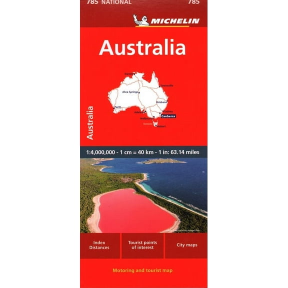 Maps/Country (Michelin) Michelin Australia Map 785, (Paperback)