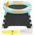 thumbnail image 3 of DRAFIDEEP Compact Potty Seat Black 1 Set 9.1x8.7x5.9in for Children Outdoor Activities, 3 of 6