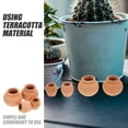 thumbnail image 3 of WRISTBIQUE 4Ud Macetas De Barro Para Plantas Pequeñas Con Práctico Y Decorativo, 3 of 6