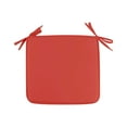 thumbnail image 2 of JENIKR Seat Cushion Chair Cushions with Ties Square Strap Garden Chair Pads Seat Cushion for Outdoor Bistros Stool Patio Dining Room Cushion Red, 2 of 5