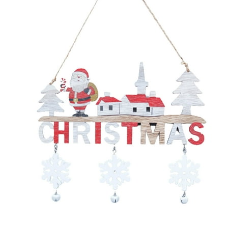 

Yedhsi Christmas Decorations Creative Christmas Pendants Home Restaurant Christmas Wooden Crafts Door Hanging Christmas Gifts Home Decor Hot