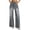 Gray, variant on qucoqpe Women's Wide Leg Jeans Casual Drawstring Elastic Waist Baggy Vintage Denim Pants