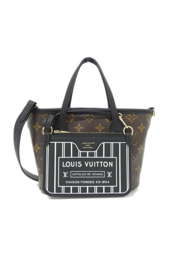 Pre-Owned Louis Vuitton Monogram Neverfull Inside Out BB M28347 Handbag