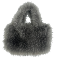 thumbnail image 1 of Bolso grande de piel sintética para mujer, bolsa de mano de diseñador, de felpa suave y esponjosa, cálido, para invierno, 2022, 1 of 6