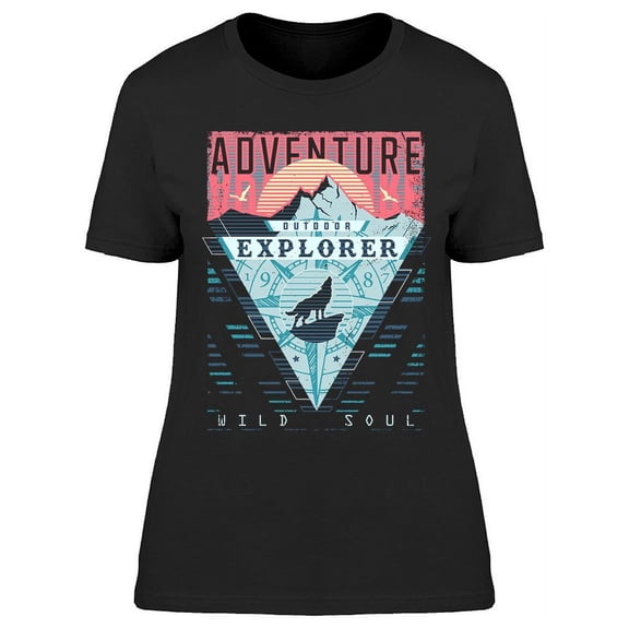 Adventure, Outdoor Explorer T-Shirt Women -Image by Shutterstock, Female Medium
