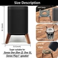 thumbnail image 2 of Soporte de madera para altavoces domésticos Sonos One, One SL, Play:1, color nogal, 2 of 8
