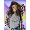 thumbnail image 2 of Fathers Day Dad Daughter Shaped T-Shirt Women -Image by Shutterstock, Female Small, 2 of 4