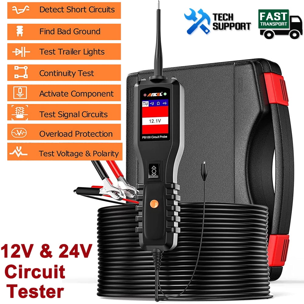 Buy ANCEL Automotive Power Circuit Probe Tester 12V & 24V Car