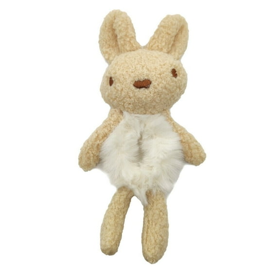 Bear Bunny Furry Plush Hair Tie Scrunchies Rope Ponytail Holster Elastic Band