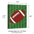 thumbnail image 5 of Big Dot of Happiness End Zone - Football - Sports Themed Wall Art and Kids Room Decorations - Gift Ideas - 7.5 x 10 inches - Set of 3 Prints, 5 of 8