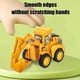 thumbnail image 5 of Vehículo de juguete de ingeniería a escala para niños, modelo de coche de plástico prensado., 5 of 6