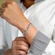 thumbnail image 4 of Pulsera de cadena Figaro JeenMata para hombre, 4 of 5