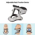 thumbnail image 4 of Dispositif de Traction Cervicale Collier Élargisseur de Cou Ajustable pour Améliorer l'Alignement de la Colonne Vertébrale Douleur au Cou et Soutien, 4 of 7