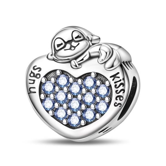 Otter Friendship Bead Charm, Compatible with Most Bracelet, Charm for Bracelet